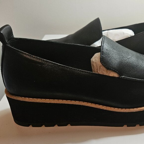Eileen Fisher Ellis leather platform loafer - Picture 4 of 5